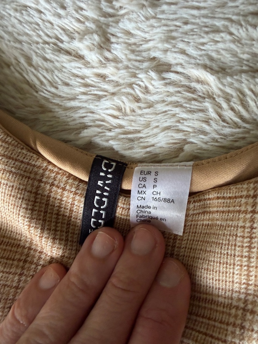 Women’s Tan Plaid Cami Top - Picture 2 of 6